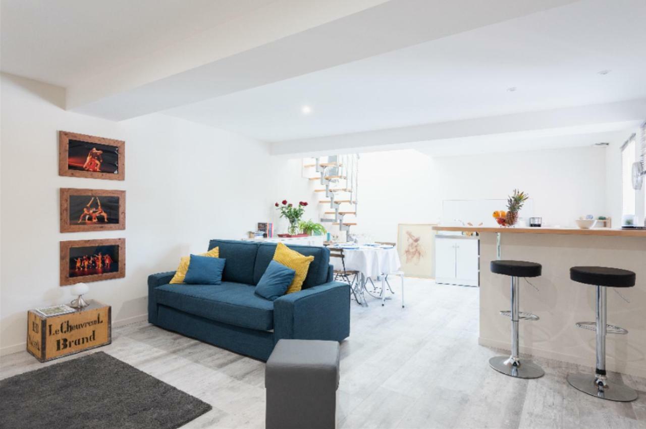 Grand Duplex Au Calme En Centre-Ville Villefranche-sur-Saône Esterno foto